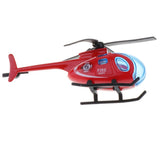 1:72 Diecast Cars Toy Fire Dept & Engineering Vehicles Helicopter B