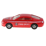 1:72 Diecast Cars Toy Fire Dept & Engineering Vehicles Fire Dept Car