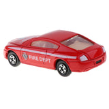 1:72 Diecast Cars Toy Fire Dept & Engineering Vehicles Fire Dept Car