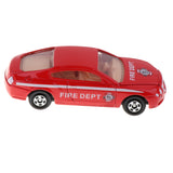 1:72 Diecast Cars Toy Fire Dept & Engineering Vehicles Fire Dept Car