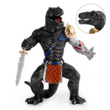 7.3inch Dinosaur Soldier Action Figures for Kids Boy Tyrannosaurus Warrior