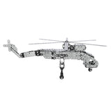 632 Pieces Helicopter Model Building Block Educational Assemble Toy for Kids