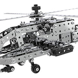 567Pcs Assembly Apache Helicopter Model Building Blocks Combat Paly Toy