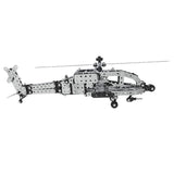 567Pcs Assembly Apache Helicopter Model Building Blocks Combat Paly Toy