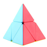 Maxbell Maxbell 2x2 Pyramid Triangle Magic Cube Pyraminx Twist Puzzle Intelligence Training Kid Toys