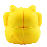 Fortune Cat 2x2x2 Magic Cube Twist Puzzle Funny Education Kids Toy Gift