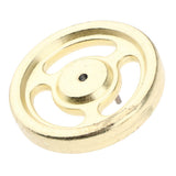 Maxbell Maxbell Stirling Engine Accessories - Metal Flywheel Lab Experiment Science Kits Golden L