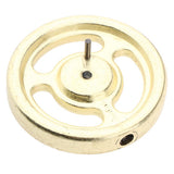Maxbell Maxbell Stirling Engine Accessories - Metal Flywheel Lab Experiment Science Kits Golden L