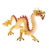 Maxbell Maxbell Realistic Animals Figures Plastic Wildlife Animal Figurine Toys Gold Dragon