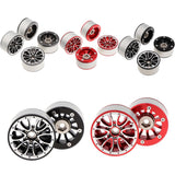 Maxbell Maxbell 4Pcs RC Wheel Rims for 1:10 Axial SCX10 RC4WD Remote Control Car Titanium