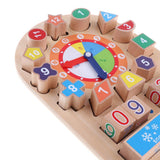 Maxbell Maxbell Sorting Wooden Learning Puzzle Toys Shape Sorting Clock Numbers Educational