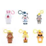 Maxbell Maxbell Lovely Covering Eyes Bear Doll Hanging Keychains Children's Toy Yellow White