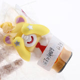 Maxbell Maxbell Lovely Covering Eyes Bear Doll Hanging Keychains Children's Toy Yellow White