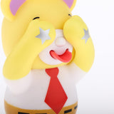 Maxbell Maxbell Lovely Covering Eyes Bear Doll Hanging Keychains Children's Toy Yellow White