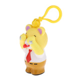 Maxbell Maxbell Lovely Covering Eyes Bear Doll Hanging Keychains Children's Toy Yellow White