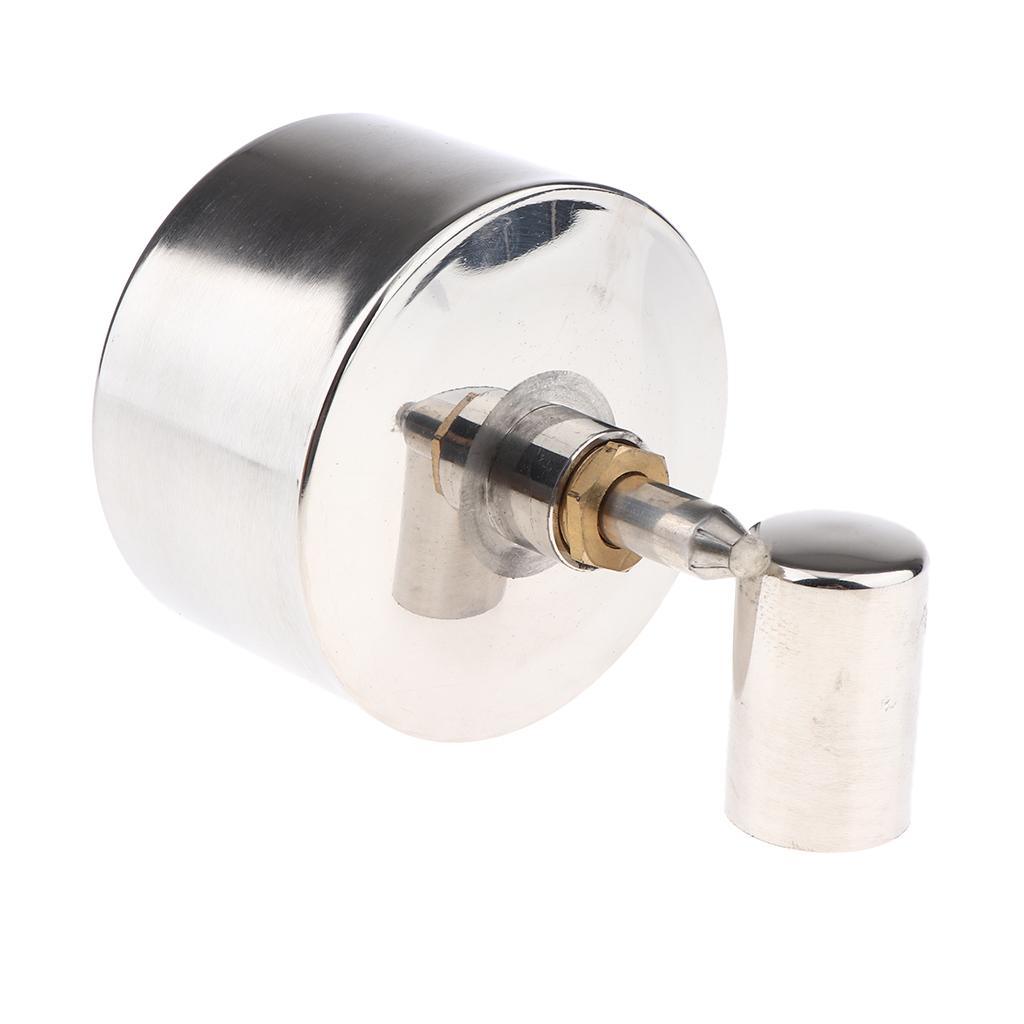 Maxbell Maxbell High Quality Stainless Steel Spirit Lamp Alcohol Burner with Wick for Lab Use, 400ml