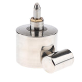Maxbell High Quality Stainless Steel Spirit Lamp Alcohol Burner with Wick for Lab Use, 200ml - Aladdin Shoppers
