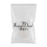 Maxbell High Quality Stainless Steel Spirit Lamp Alcohol Burner with Wick for Lab Use, 200ml - Aladdin Shoppers