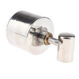 Maxbell High Quality Stainless Steel Spirit Lamp Alcohol Burner with Wick for Lab Use, 200ml - Aladdin Shoppers
