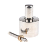 Maxbell High Quality Stainless Steel Spirit Lamp Alcohol Burner with Wick for Lab Use, 200ml - Aladdin Shoppers