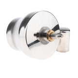 Maxbell High Quality Stainless Steel Spirit Lamp Alcohol Burner with Wick for Lab Use, 450ml - Aladdin Shoppers
