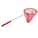 Maxbell Maxbell Extendable Insect Catching Butterfly Net Fishing Nets for Kids Play Red