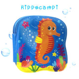 Maxbell Maxbell Inflatable Water Filled Cushion Bath Book for Baby Infant Swim Toy Sea Horse