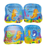 Maxbell Maxbell Inflatable Water Filled Cushion Bath Book for Baby Infant Swim Toy Sea Horse