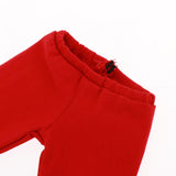 Maxbell 1/4 Doll Colorful Pencil Pants for BJD Doll Clothes Skinny Pants Black & Red