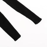 Maxbell 1/4 Doll Colorful Pencil Pants for BJD Doll Clothes Skinny Pants Black & Red