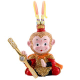 Maxbell Maxbell Car Ornament Interior Air Conditioner Vent Clip Wukong Figurines Close Eyes