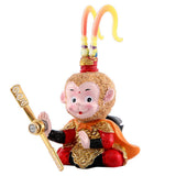 Maxbell Maxbell Car Ornament Interior Air Conditioner Vent Clip Wukong Figurines Close Eyes