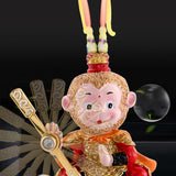 Maxbell Maxbell Car Ornament Interior Air Conditioner Vent Clip Wukong Figurines Close Eyes