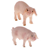 Maxbell Maxbell Lifelike Animal Model Figure Toys Figurine Home Table Decoration Toys Pig