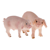 Maxbell Maxbell Lifelike Animal Model Figure Toys Figurine Home Table Decoration Toys Pig