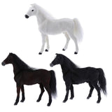 Maxbell Maxbell 1:6 Simulation War Horse Model Figures Kids Educational Toy Home Decor Black