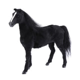 Maxbell Maxbell 1:6 Simulation War Horse Model Figures Kids Educational Toy Home Decor Black