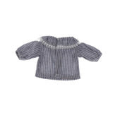 9xAdorable 12inch Girl Doll Mini Shirt Top Outfit for Blythe Dolls Stripe