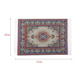 Maxbell Wood Sofa and Carpet Furniture for 1/12 Dollhouse