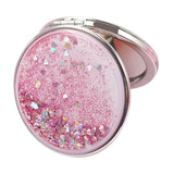 Maxbell 2 Pieces Double Sided Makeup Mirror Portable Magnifying