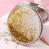 Maxbell 2x Travel Compact Double Sided Makeup Mirror Magnifying Folding Mirror Round