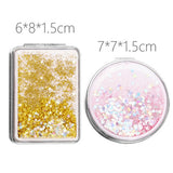 Maxbell 2 Pieces Compact Double Sided Makeup Mirror Portable Folding Mirror