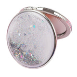 Maxbell 2 Pieces Double Sided Makeup Mirror Portable Magnifying