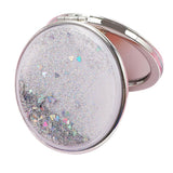 Maxbell 2 Pieces Double Sided Makeup Mirror Portable Magnifying