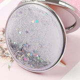 Maxbell 2 Pieces Double Sided Makeup Mirror Portable Magnifying