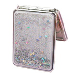 Maxbell 2x Travel Compact Double Side Makeup Mirror Magnifying Folding Mirror Square