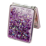 Maxbell 2x Travel Compact Double Side Makeup Mirror Magnifying Folding Mirror Square