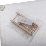 Maxbell 1/12 Dollhouse Unfinshed DIY Wooden Toboggan Sled Garden Outdoor Decor 2pcs