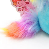 Maxbell Unicorn Plush Stuffed Keychain Animal Handbag Keyring for Girls Gift Blue