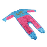 Maxbell Rompers Newborn Boys Girls Crawling Clothes Suit Blue Rose Red 73cm